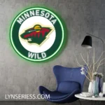 Minnesota Wild Neon Sign Nhl 1