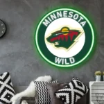 Minnesota Wild Neon Sign Nhl 1