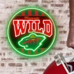 Minnesota Wild Neon Sign Retro Acrylic 1