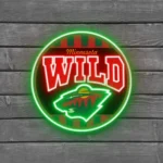 Minnesota Wild Neon Sign Retro Acrylic 1