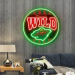 Minnesota Wild Neon Sign Retro Acrylic 1