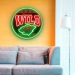 Minnesota Wild Neon Sign Retro Acrylic 1