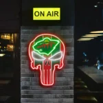 Minnesota Wild Neon Sign The Punisher 1