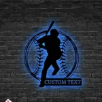 Mlb Metal Sign Custom Baseball 1