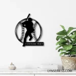 Mlb Metal Sign Custom Baseball 1