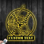 Mlb Metal Sign Diamond Sport Player 1