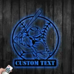 Mlb Metal Sign Diamond Sport Player 1