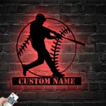 Mlb Metal Sign Personalized Baseball Player Name 1