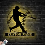 Mlb Metal Sign Personalized Baseball Player Name 1