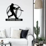 Mlb Metal Sign Personalized Baseball Player Name 1