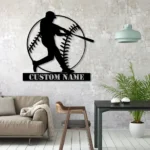 Mlb Metal Sign Personalized Baseball Player Name 1