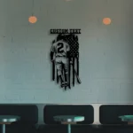 Mlb Metal Sign Personalized Us Baseball Player Name 1