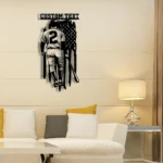 Mlb Metal Sign Personalized Us Baseball Player Name 1