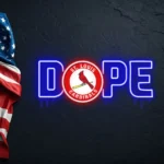 Mlb Neon Sign Dripping Dope St Louis Cardinals 1