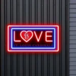 Mlb Neon Sign Love St Louis Cardinals Sign 1