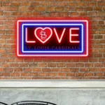 Mlb Neon Sign Love St Louis Cardinals Sign 1