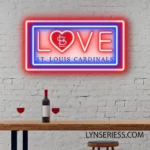Mlb Neon Sign St Louis Cardinals Love Sign 1
