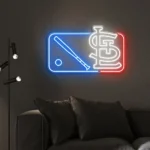Mlb Neon Sign St Louis Cardinals Mlb Logo 1