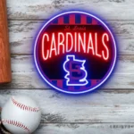 Mlb Neon Sign St Louis Cardinals Retro Acrylic 1