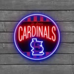 Mlb Neon Sign St Louis Cardinals Retro Acrylic 1