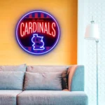 Mlb Neon Sign St Louis Cardinals Retro Acrylic 1