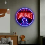 Mlb Neon Sign St Louis Cardinals Retro Acrylic 1