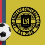 Mls Metal Sign Custom Mls Los Angeles Football Club 1