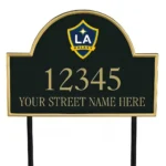 Mls Metal Sign Detailed Los Angeles Galaxy 1