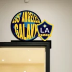 Mls Metal Sign Los Angeles Galaxy 1