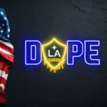 Mls Neon Sign Dripping Dope Los Angeles Galaxy 1