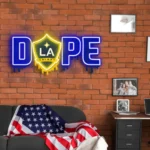 Mls Neon Sign Dripping Dope Los Angeles Galaxy 1