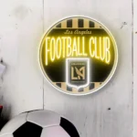 Mls Neon Sign Los Angeles Football Club Retro Acrylic 1