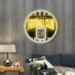 Mls Neon Sign Los Angeles Football Club Retro Acrylic 1