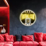 Mls Neon Sign Los Angeles Football Club Retro Acrylic 1