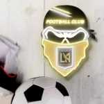 Mls Neon Sign Los Angeles Football Club Skull 1