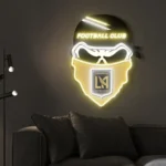 Mls Neon Sign Los Angeles Football Club Skull 1