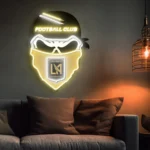 Mls Neon Sign Los Angeles Football Club Skull 1