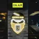 Mls Neon Sign Los Angeles Football Club Skull 1