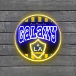 Mls Neon Sign Los Angeles Galaxy Retro Acrylic 1