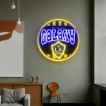Mls Neon Sign Los Angeles Galaxy Retro Acrylic 1