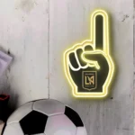 Mls Neon Sign Mls Los Angeles Football Club Foam Finger 1