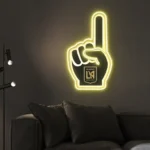 Mls Neon Sign Mls Los Angeles Football Club Foam Finger 1
