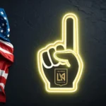 Mls Neon Sign Mls Los Angeles Football Club Foam Finger 1