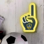 Mls Neon Sign Mls Los Angeles Galaxy Foam Finger 1