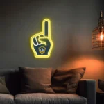 Mls Neon Sign Mls Los Angeles Galaxy Foam Finger 1