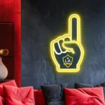 Mls Neon Sign Mls Los Angeles Galaxy Foam Finger 1