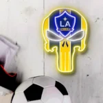 Mls Neon Sign The Punisher Los Angeles Galaxy 1
