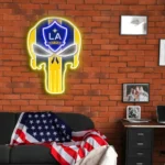 Mls Neon Sign The Punisher Los Angeles Galaxy 1