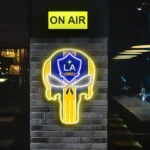 Mls Neon Sign The Punisher Los Angeles Galaxy 1