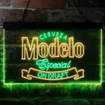 Modelo Especial Neon Sign Cerveza Draft 1